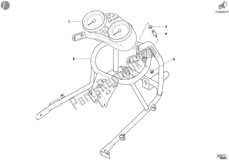 Wszystkie części do Metr Ducati Supersport 1000 SS 2006